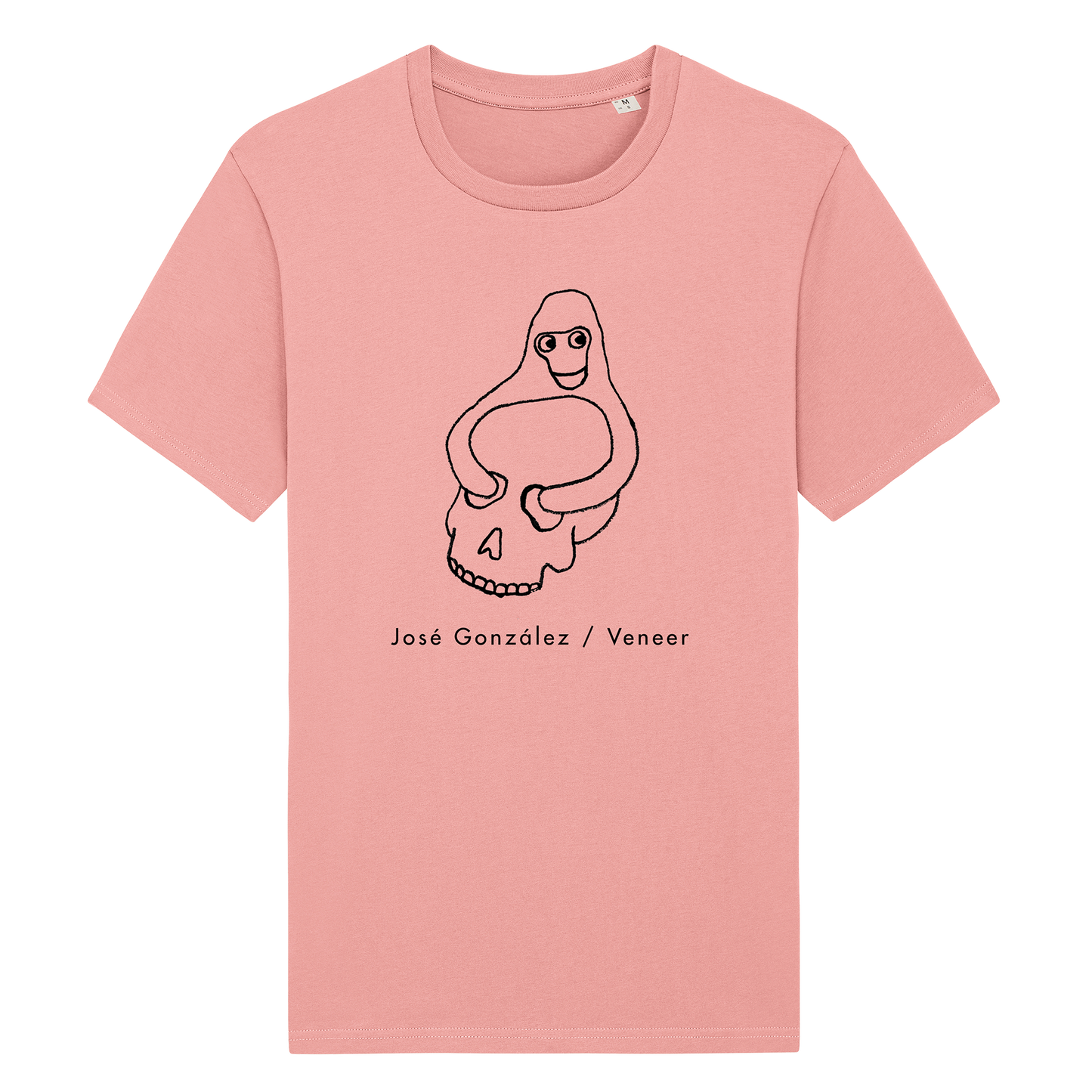 Skull Monkey T-shirt Canyon Pink