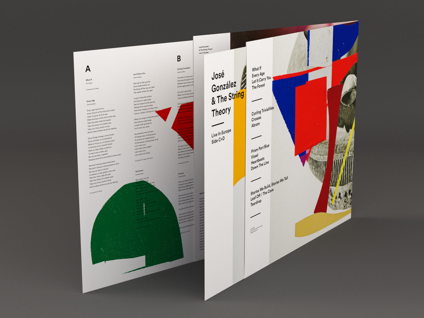 Josè Gonzàlez & The String Theory Live In Europe Vinyl Boxset Limited Edition