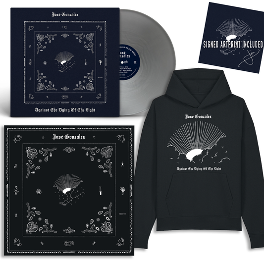 [PRE-SALE] ATDOTL Silver LP + Autographed Art Print + Bandana + Hoodie Bundle