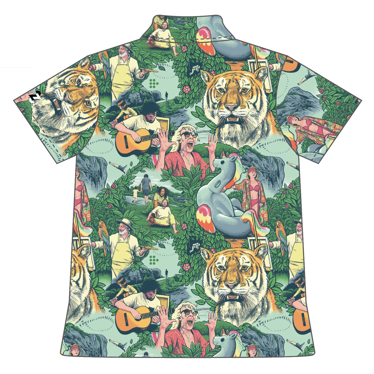 A Tiger in Paradise Hawaiian Shirt - Limited Edition