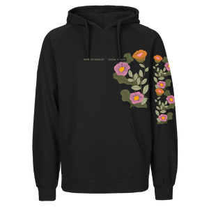 Flowered hoodie hotsell