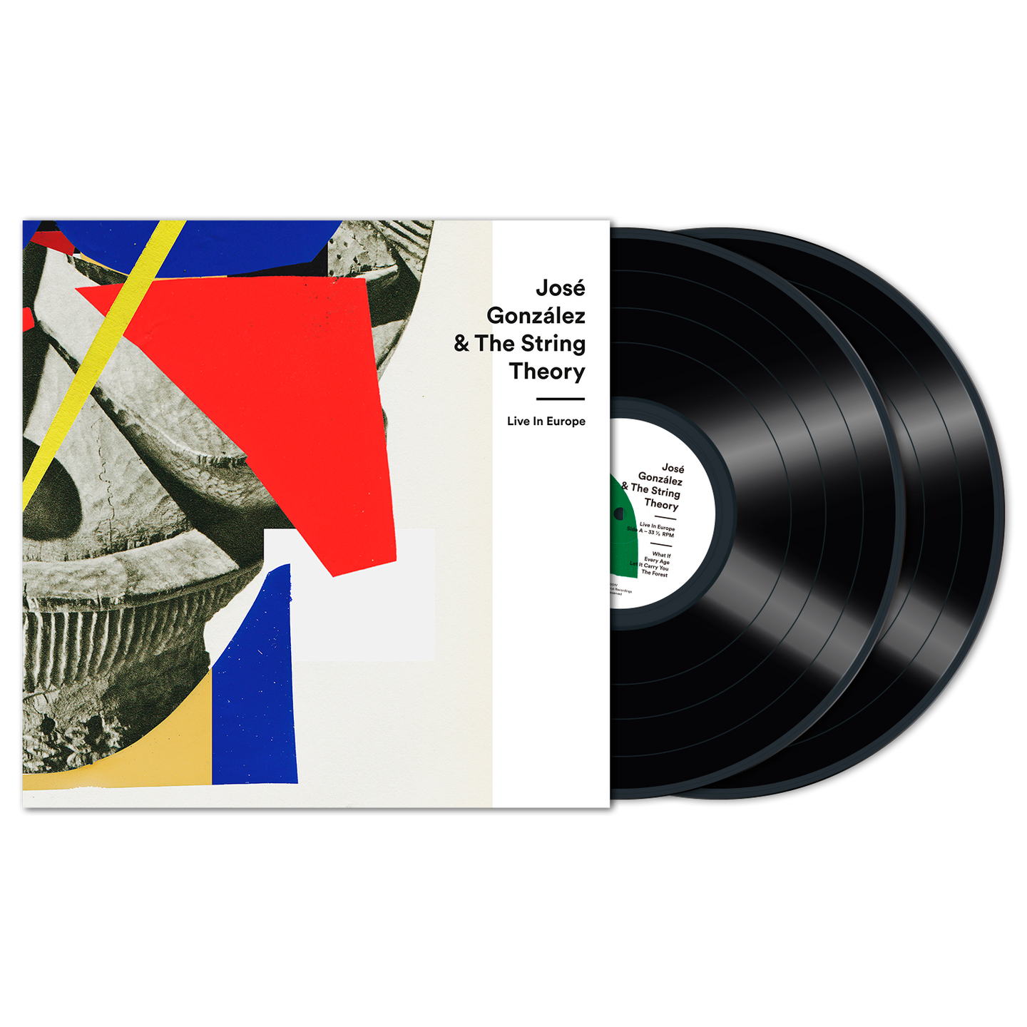 Josè Gonzàlez & The String Theory Live In Europe Standard Double Vinyl