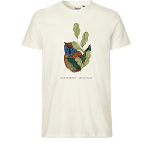 Owl T-shirt Nature White