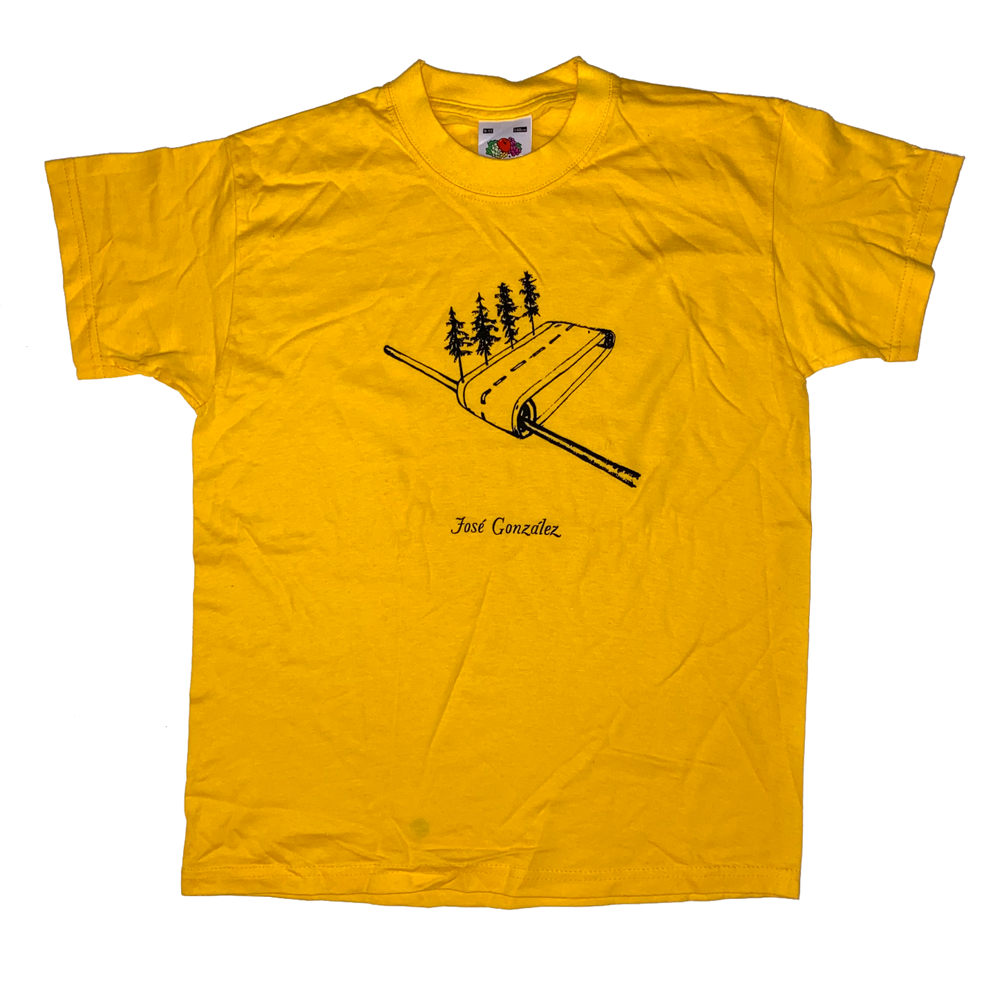 Forest Road T-shirt Yellow